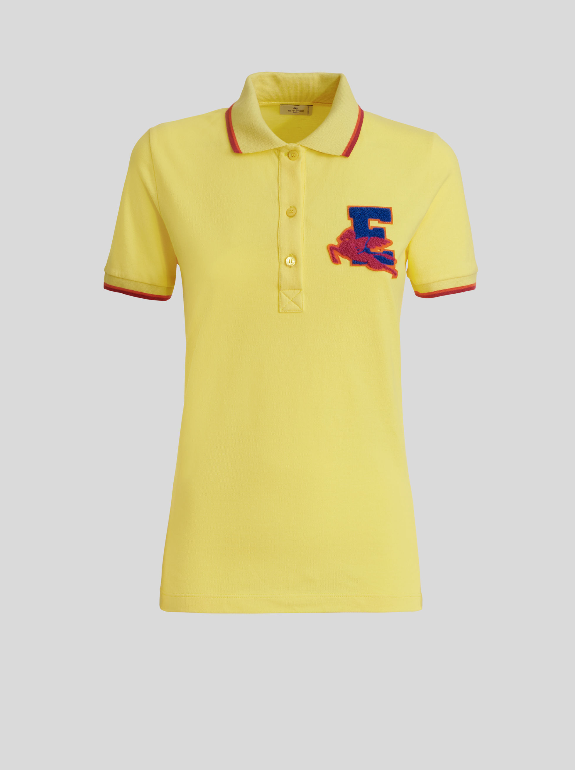 立体ロゴ ジャージー ポロシャツ | ウィメンズ | ETRO