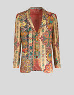 TAILORED JACKET WITH PAISLEY DESIGNS