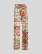 PATCHWORK PRINT JOGGING TROUSERS
