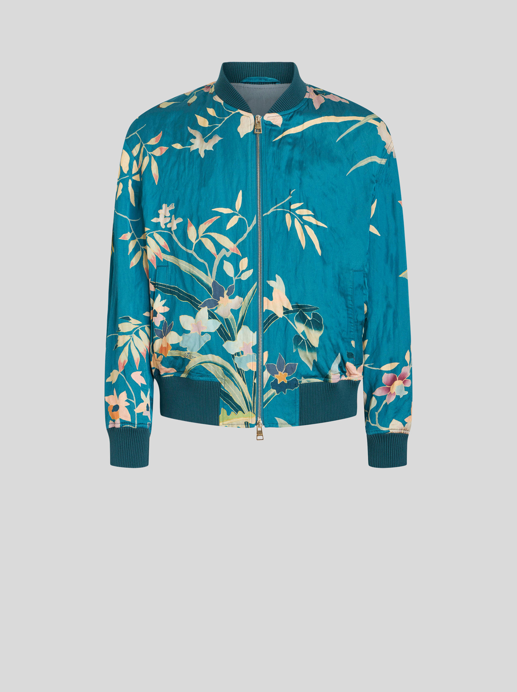 BOMBER CON STAMPA FLOREALE