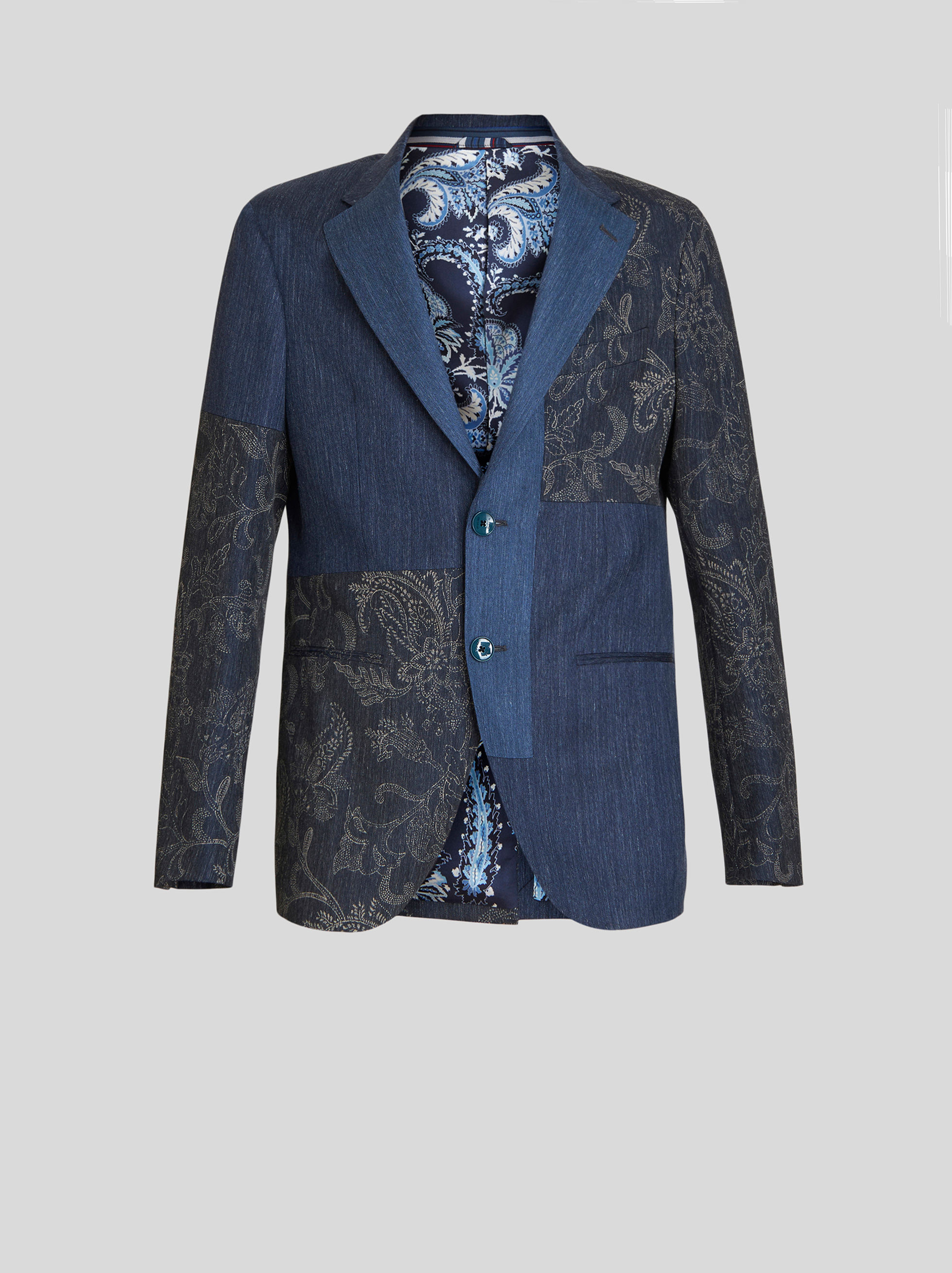 TAILORED PATCHWORK JACKET