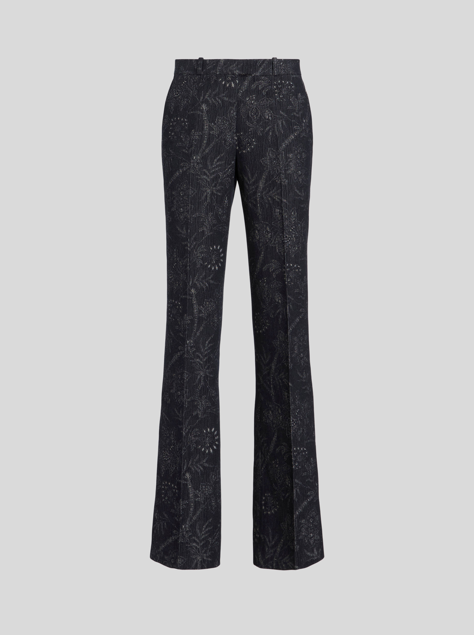 TAILORED JACQUARD TROUSERS