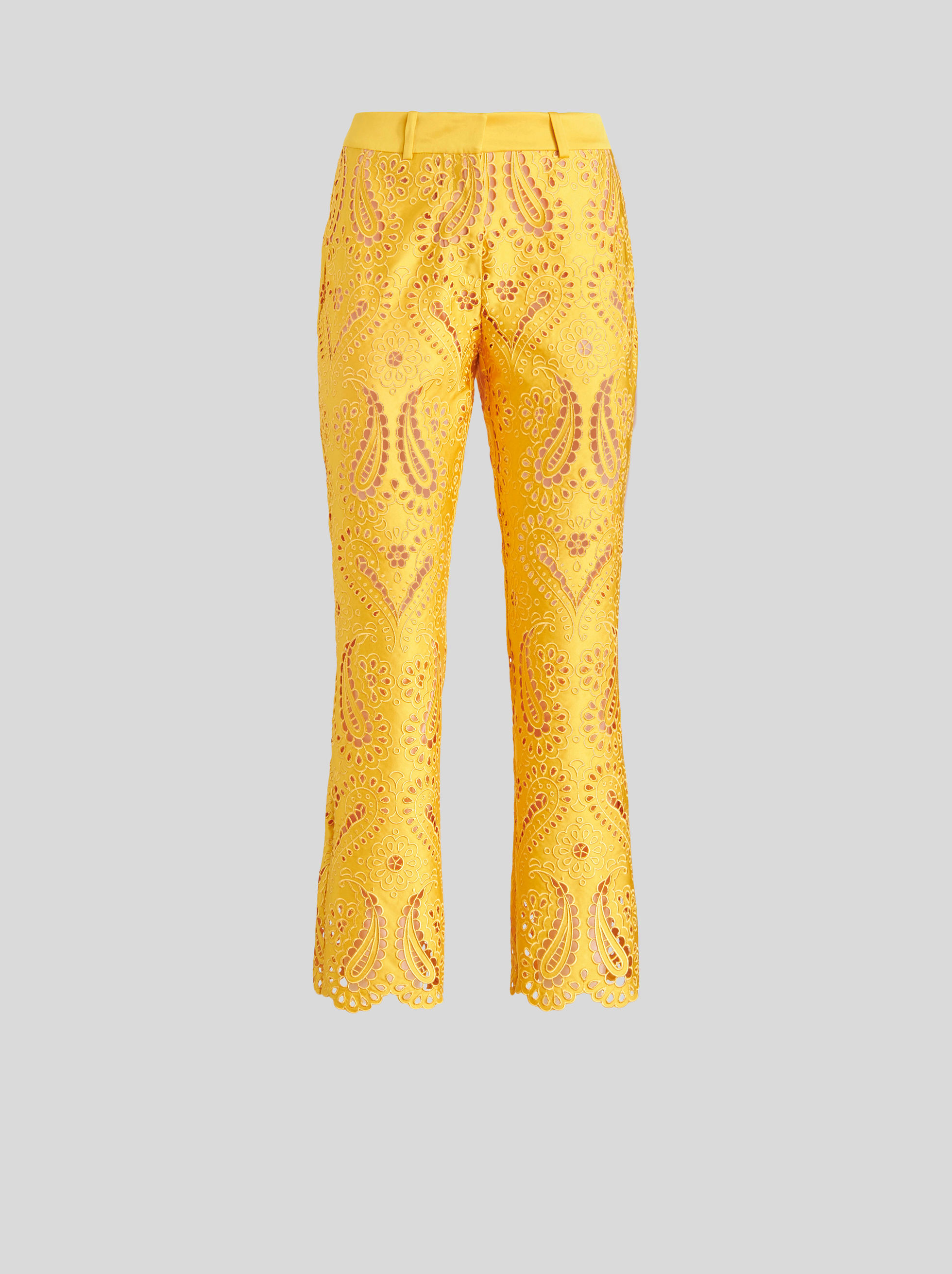 SANGALLO TROUSERS WITH PAISLEY PATTERN