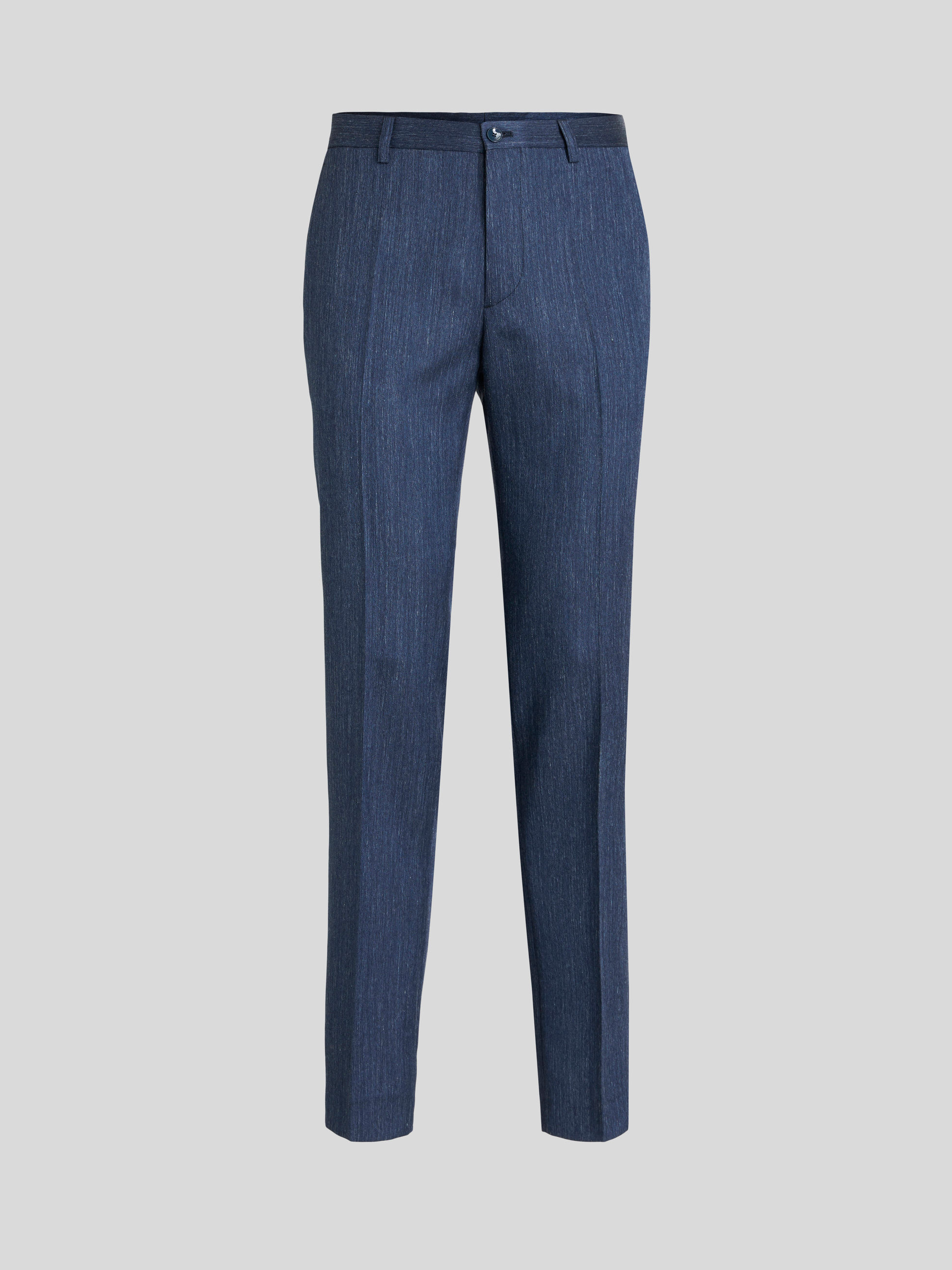 WOOL AND SILK TROUSERS